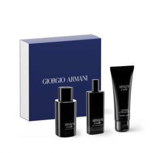 ARMANI CODE TOALETNÍ EAU DE TOILETTE TRIO LETNÍ DÁRKOVÁ SADA